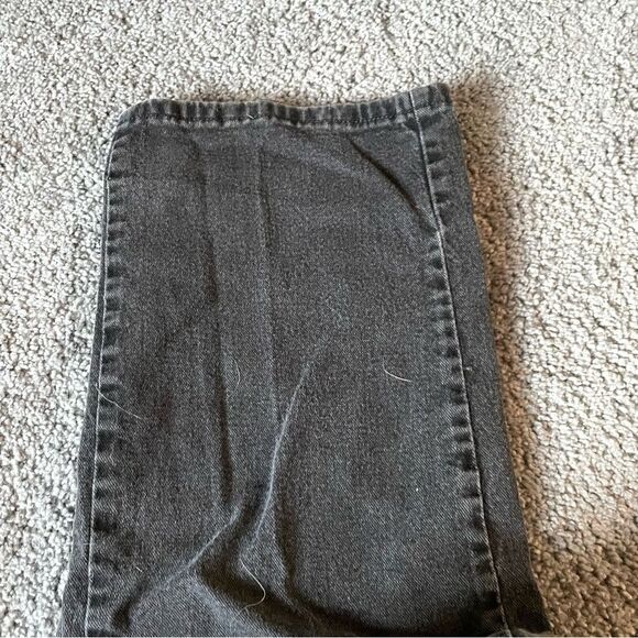 Lee Relaxed Straight Leg Mid Rise Women’s Jeans in Black Denim size 12 Short - Picture 10 of 10